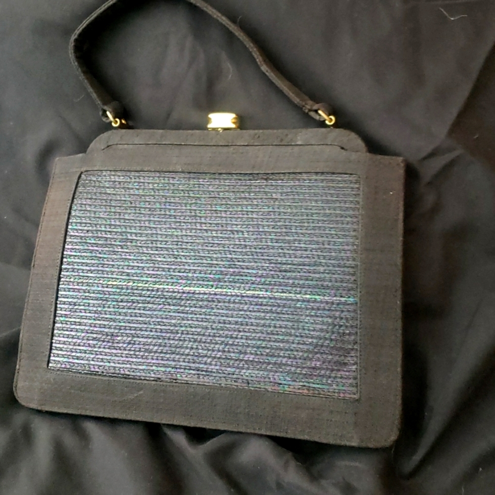 Iridescent purse